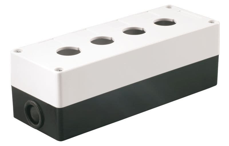 Корпус КП 104 4-м для кнопок бел. IEK BKP10-4-K01