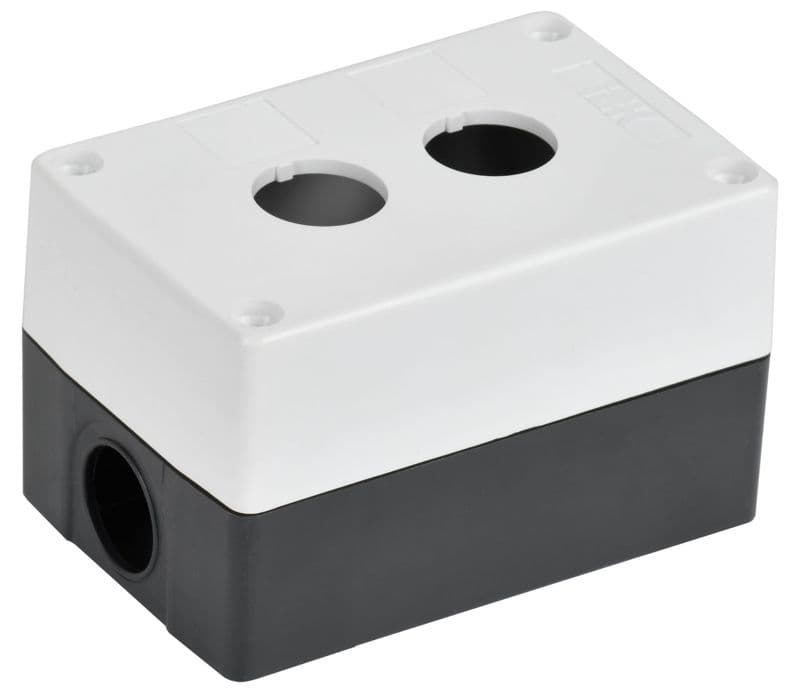 Корпус КП102-Р 2-м для кнопок бел. IEK BKP10-2-K01-R