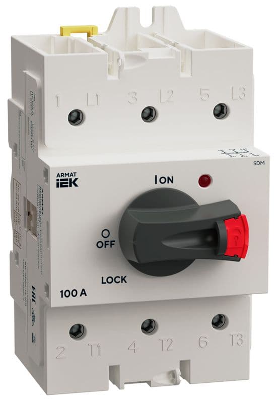 Выключатель-разъединитель 3п 100А SDM ARMAT IEK AR-SDM-11-100