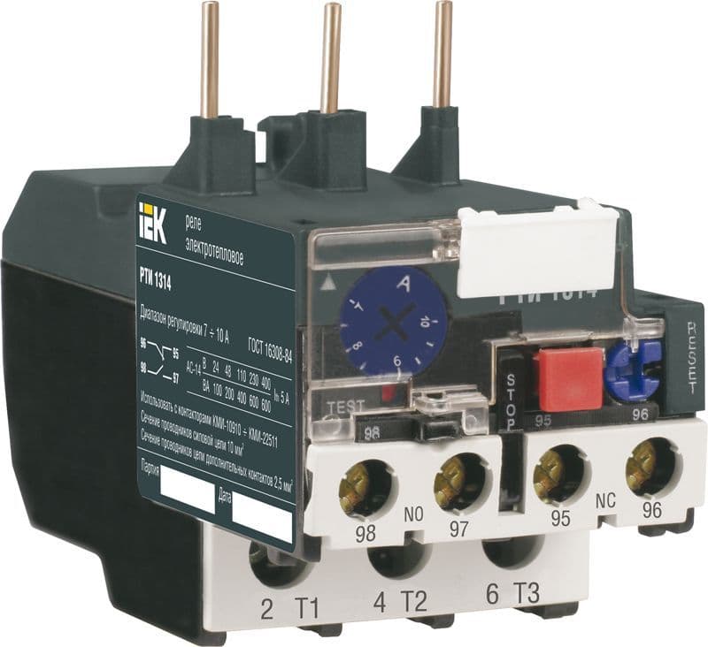 Реле тепл. РТИ 1316 9-13А KARAT IEK DRT10-0009-0013